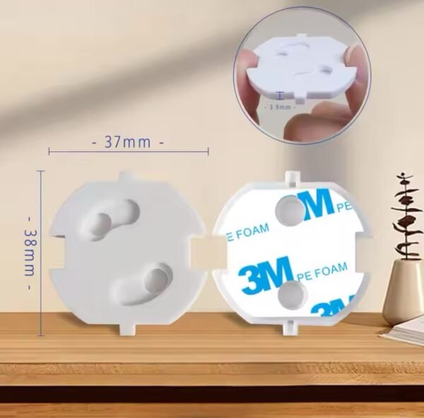 Lot de 5 Protections de Prise Électrique – Sécurité Maximale pour Bébé ! – Image 4