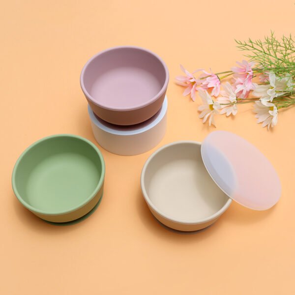 Bol silicone + Couvercle – Image 4