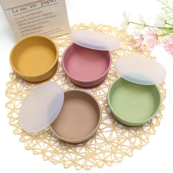Bol silicone + Couvercle